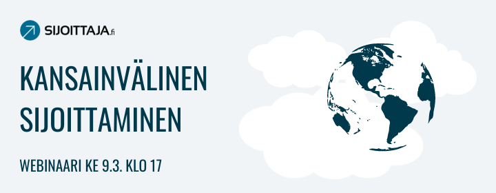 kansainvälinen sijoittaminen -webinaari