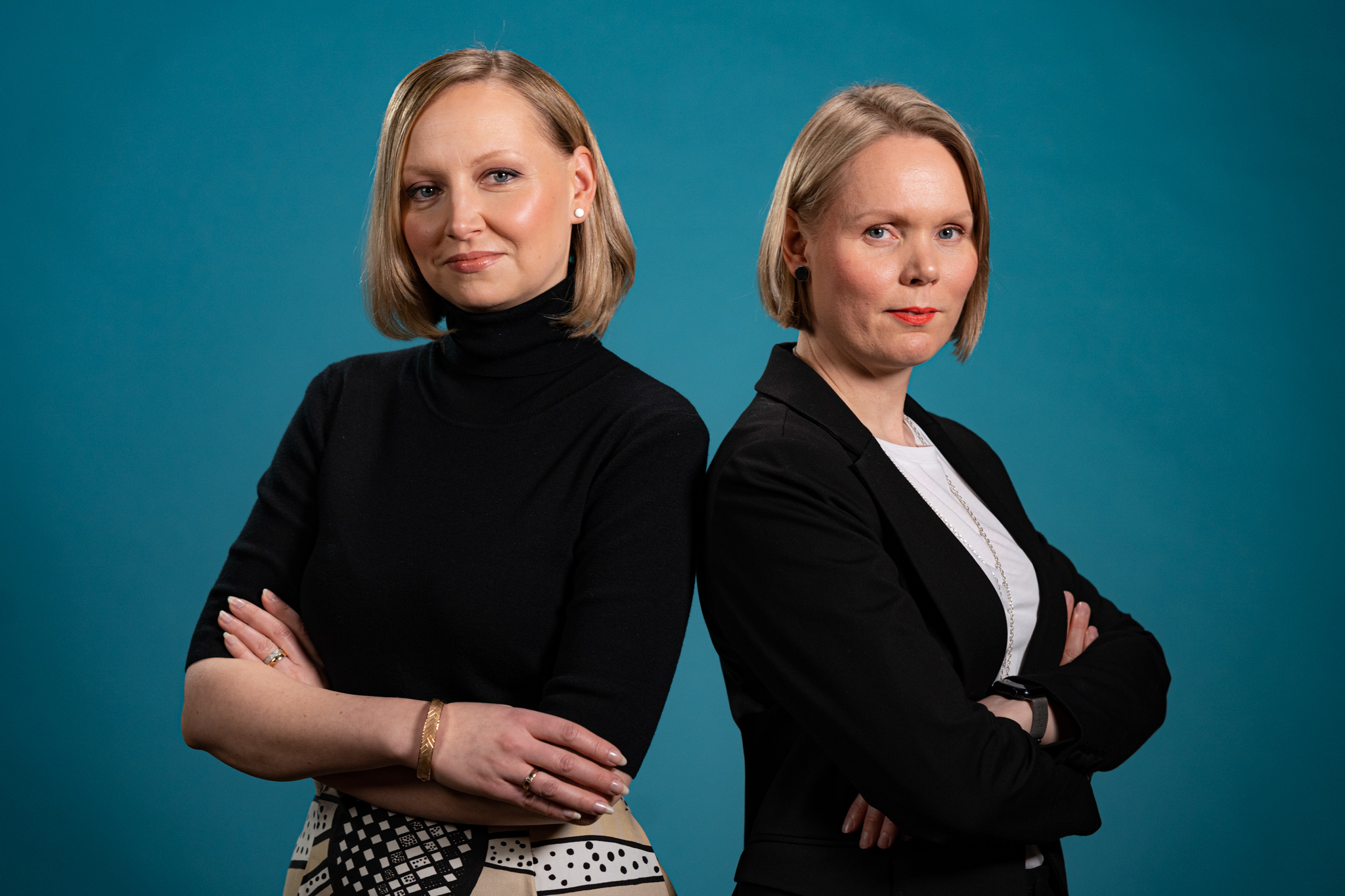 Askel Healthcare osakeanti: Yhtiön toimitusjohtaja ja perustajajäsen Virpi Muhonen sekä yhtiön teknologiajohtaja ja toinen perustajajäsen Anne-Marie Haaparanta
